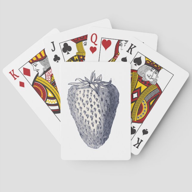 Jordgubbe Casinokort (Baksidan)