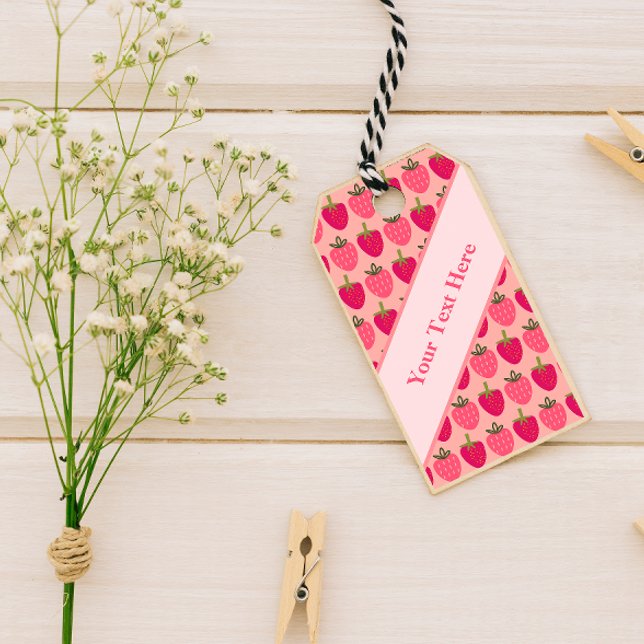 Jordgubbe Fält Delight Presentetikett (Skapare uppladdad)