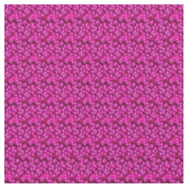 Jordgubbe Fält Forever Fabric Tyg (Närbild)
