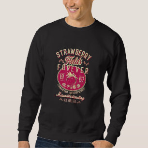 Jordgubbe Fält Forever Strawberry Fält Teemus Lång Ärmad Tröja
