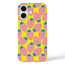 Jordgubbe Fält Gult