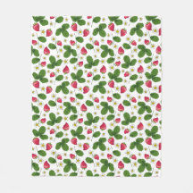 Jordgubbe Fält på White