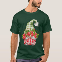 Jordgubbe Hat Gnome Play Mode Fruit Unisex T Shirt