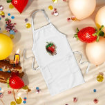 Jordgubbe Long Apron Långt Förkläde<br><div class="desc">🖤</div>