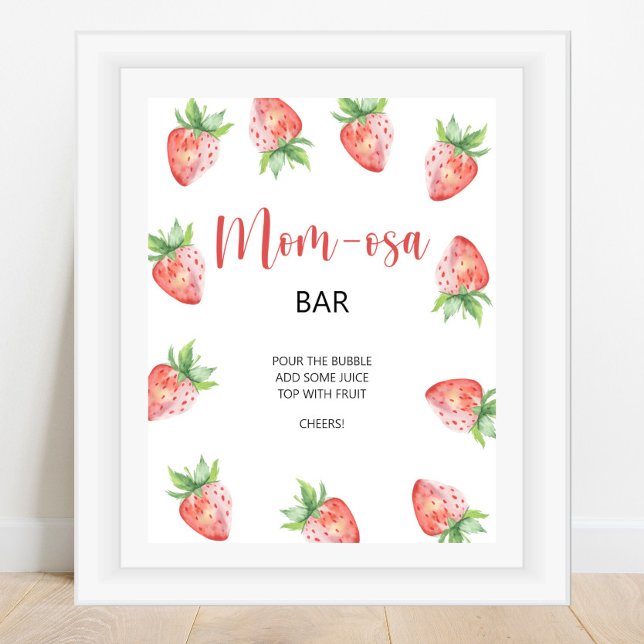 Jordgubbe \ Mamma-osa pub Poster (Skapare uppladdad)