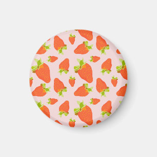 Jordgubbe Mjölk Magnet