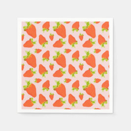 Jordgubbe Mjölk Pappersservett