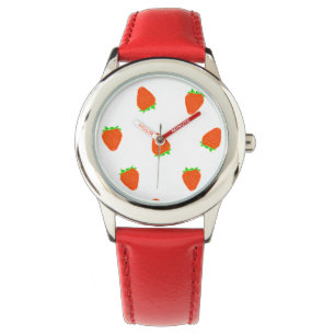 Jordgubbe Mönster Armbandsur