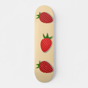 Jordgubbe mönster för bra av frukt under sommartid mini skateboard bräda 18,5 cm