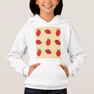 Jordgubbe mönster för bra av frukt under sommartid t shirt