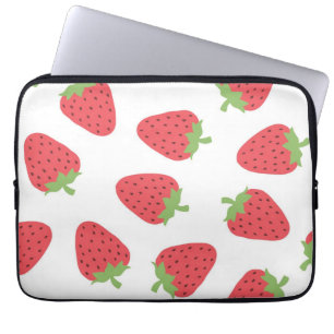 Jordgubbe mönster laptop fodral