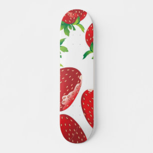 Jordgubbe mönster mini skateboard bräda 18,5 cm