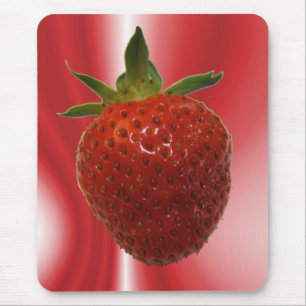 Jordgubbe~-mousepad Musmatta