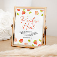 Jordgubbe Nappar Hunt Berry Sweet Baby Shower
