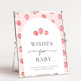 Jordgubbe Önskemål för Baby-tecken