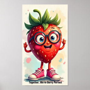 Jordgubbe Poster