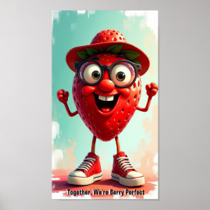 Jordgubbe Poster