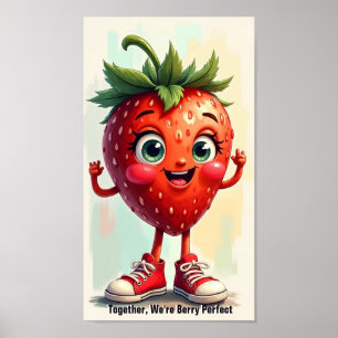 Jordgubbe Poster
