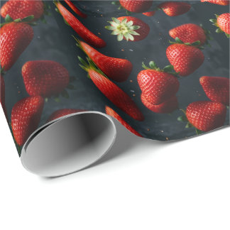 Jordgubbe Presentpapper