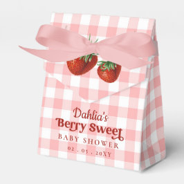 Jordgubbe Rosa Red Berry Sweet Baby Shower Presentaskar