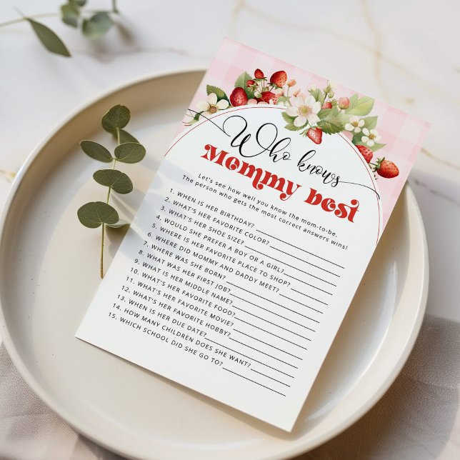 Jordgubbe som vet mammans bästa duschspel (Skapare uppladdad)