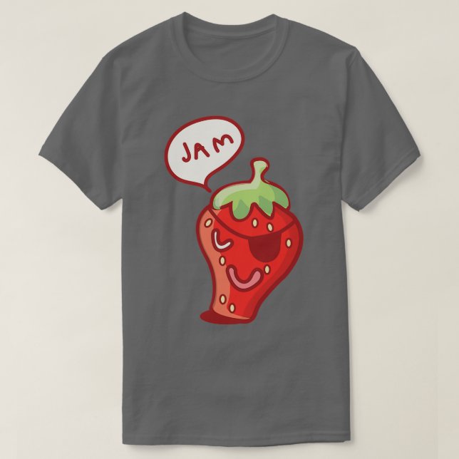 Jordgubbe Sylt T Shirt (Design framsida)