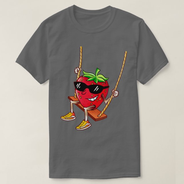 Jordgubbe T Shirt (Design framsida)