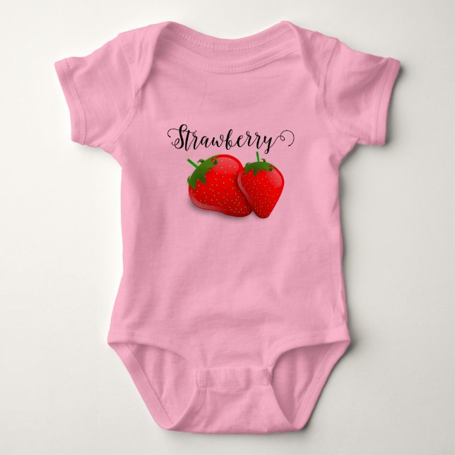 Jordgubbe T Shirt (Framsida)
