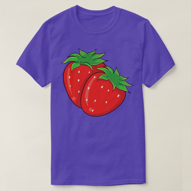 Jordgubbe T Shirt (Design framsida)