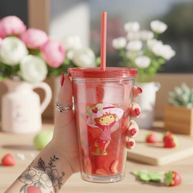 Jordgubbe Take Away Mugg (Skapare uppladdad)