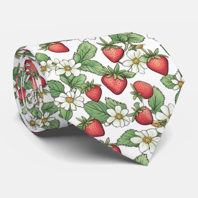 Jordgubbe Tie Slips (Rullad)