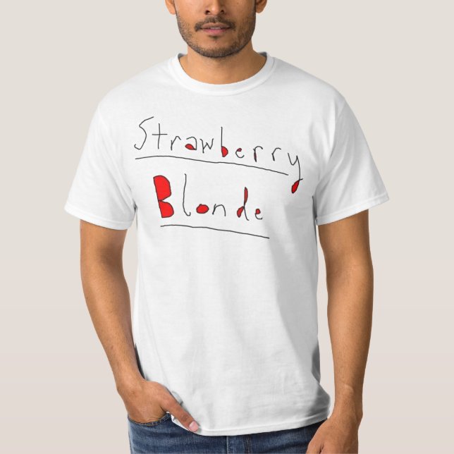 Jordgubbeblondin 1 (2) tee shirt (Framsida)