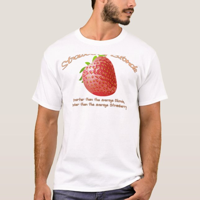 Jordgubbeblondin Tee (Framsida)