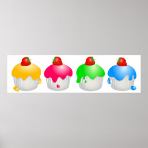 Jordgubbebullar Poster