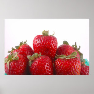 Jordgubbefoto Poster