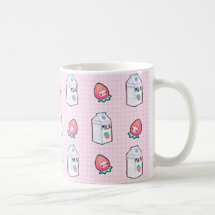 Jordgubbemjölkmugg Kaffemugg