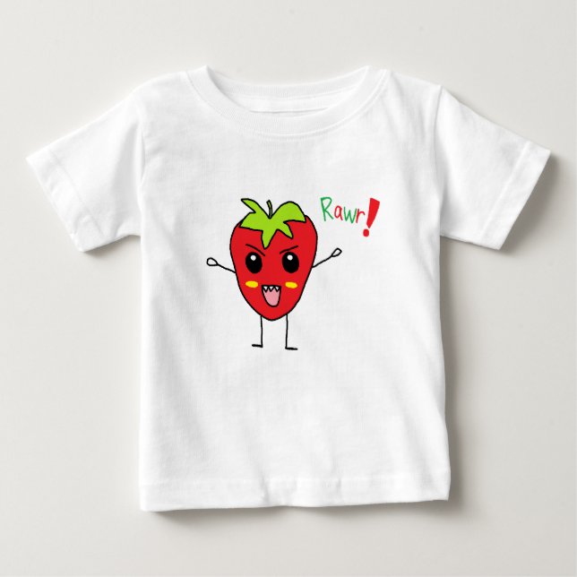Jordgubbemonster T-shirt (Framsida)