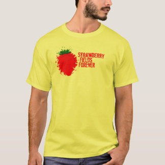 Jordgubben sätter in för evigt t-shirt