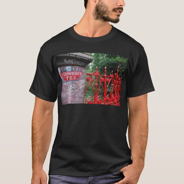 Jordgubben sätter in Liverpool Tee (Framsida)