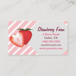 Jordgubberandar Visitkort