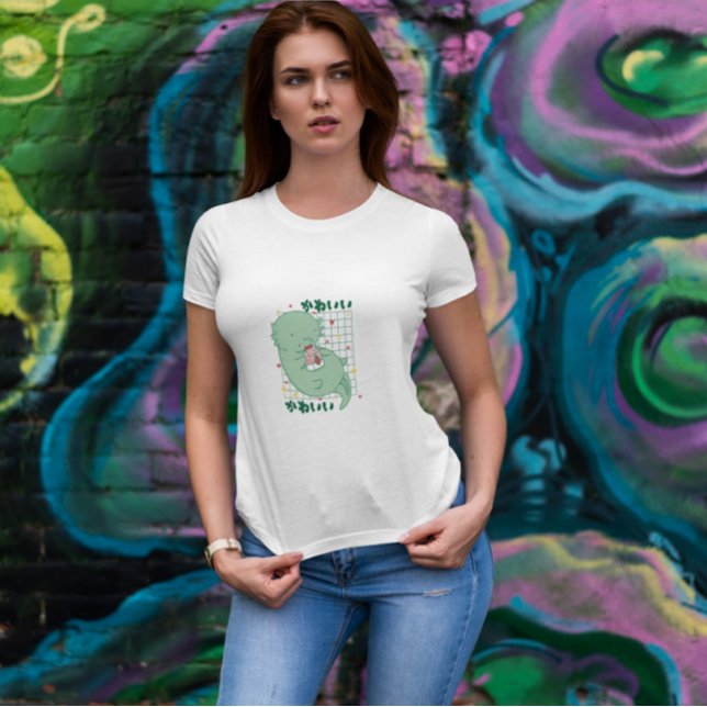 Jordgubberry Mjölk Cute Axolotl T Shirt (Skapare uppladdad)