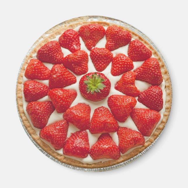 Jordgubberry Tart Magnet (Framsidan)