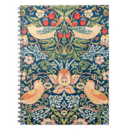Jordgubberry Thief Artistic William Morris Noteboo Anteckningsbok