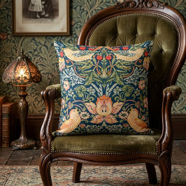Jordgubberry Thief Artistic William Morris Pillow Kudde