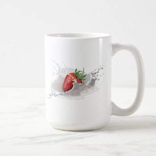 Jordgubbestänk Kaffemugg