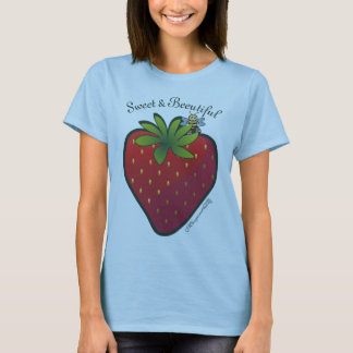 JordgubbeT-tröjablått Tee Shirt