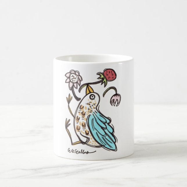 Jordgubbetjuvmugg Kaffemugg (Center)