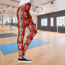 Jordgubbs Daiquiri Leggings