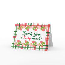 Jordgubbs Karo "Tack så mycket"