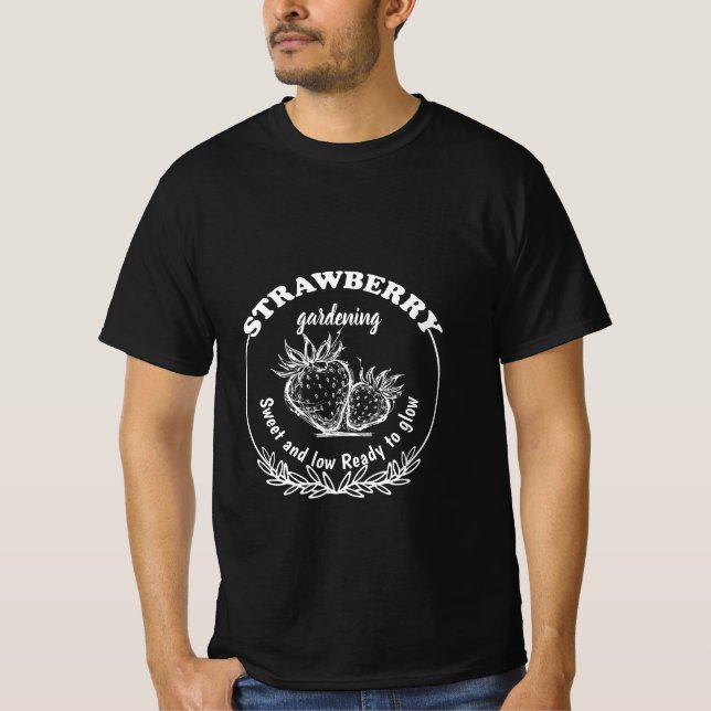 jordgubbs t shirt (Framsida)